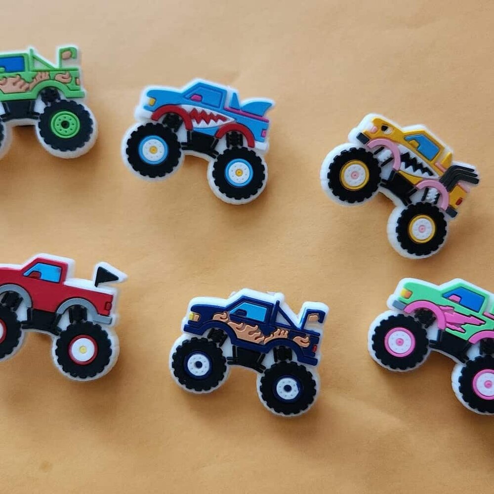 Croc Charms Monster Truck Fun Shoe Charms